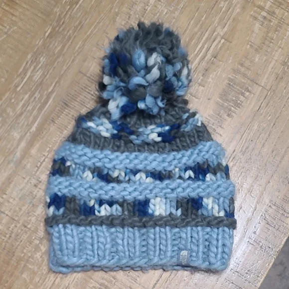 The North Face Blue Touque - Picture 1 of 2